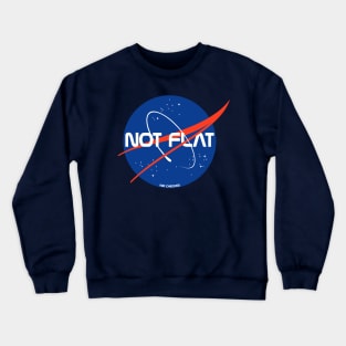 Not flat Crewneck Sweatshirt